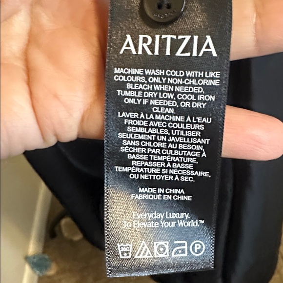 Aritzia Cella Satin Dress - Picture 9 of 12